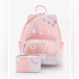 Loungefly Sanrio Hello Kitty 50th Anniversary Pink Ombré Mini Backpack